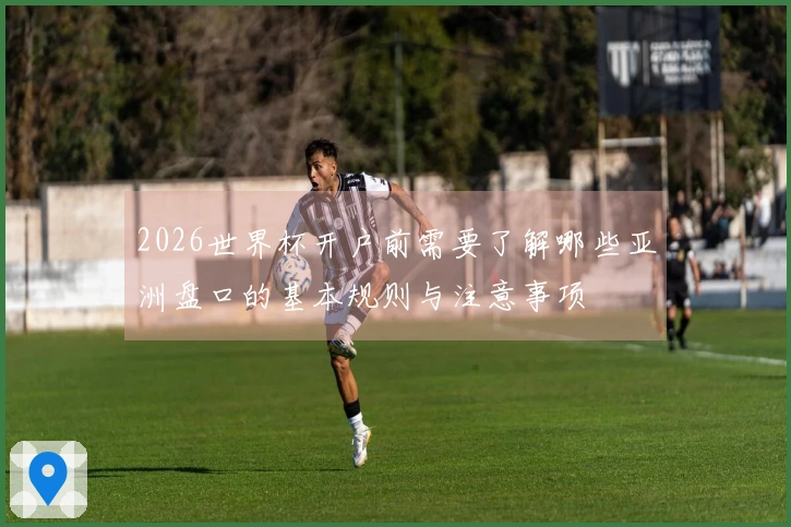 2026世界杯开户前需要了解哪些亚洲盘口的基本规则与注意事项